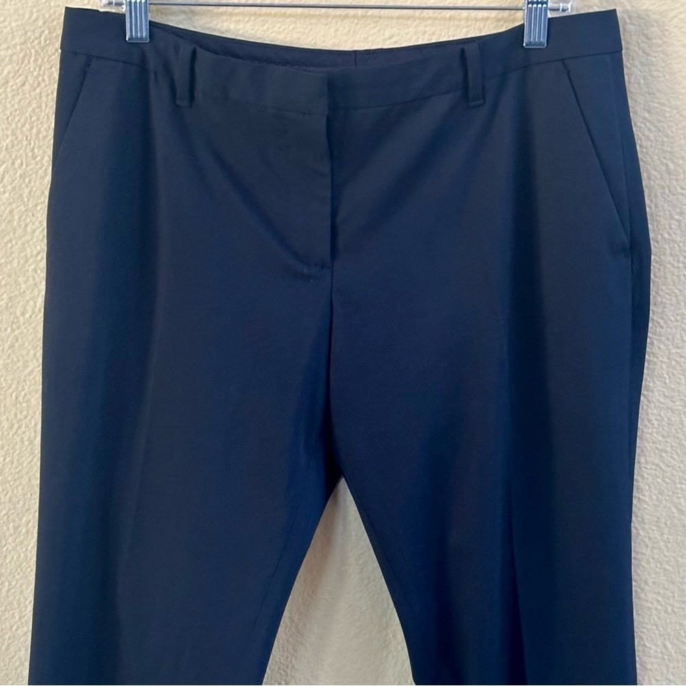 All Saints Black “Quell” Cropped Wool Blend Pants Size 10 Excellent Condition! - Picture 4 of 8